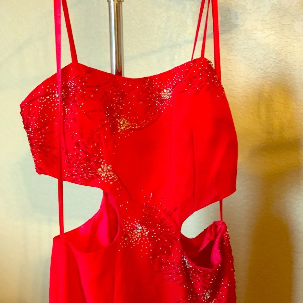 Prom cutout dress